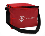 Half day "get home" safety kit for use in vehicles, college, and the office