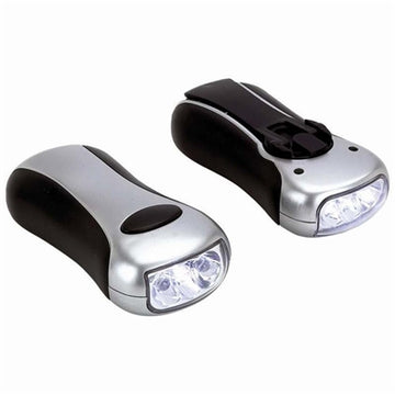 Dynamo 3-LED Flashlights 2-Pack