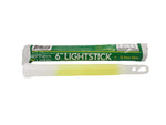 12-hour Life Green Lightsticks - Pack of 12 - 1 Week for 1 Person