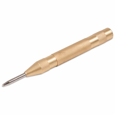 Brass Window Punch w/ Knurled Handle 5''