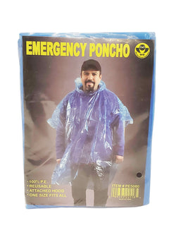 Emergency Rain Poncho w/ Hood