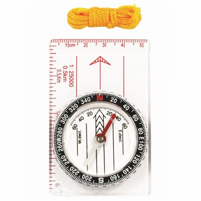 Trail Map Compass w/ Lanyard