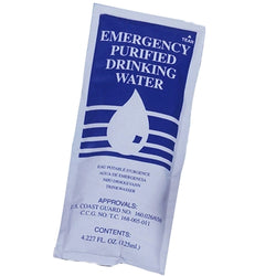 Emergency Drinking Water Pouch 4.225oz.